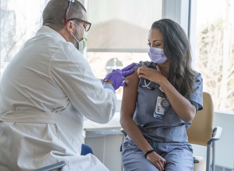 Ebony Hilton, MD, and ustin Vesser, manager of ambulatory pharmacy services