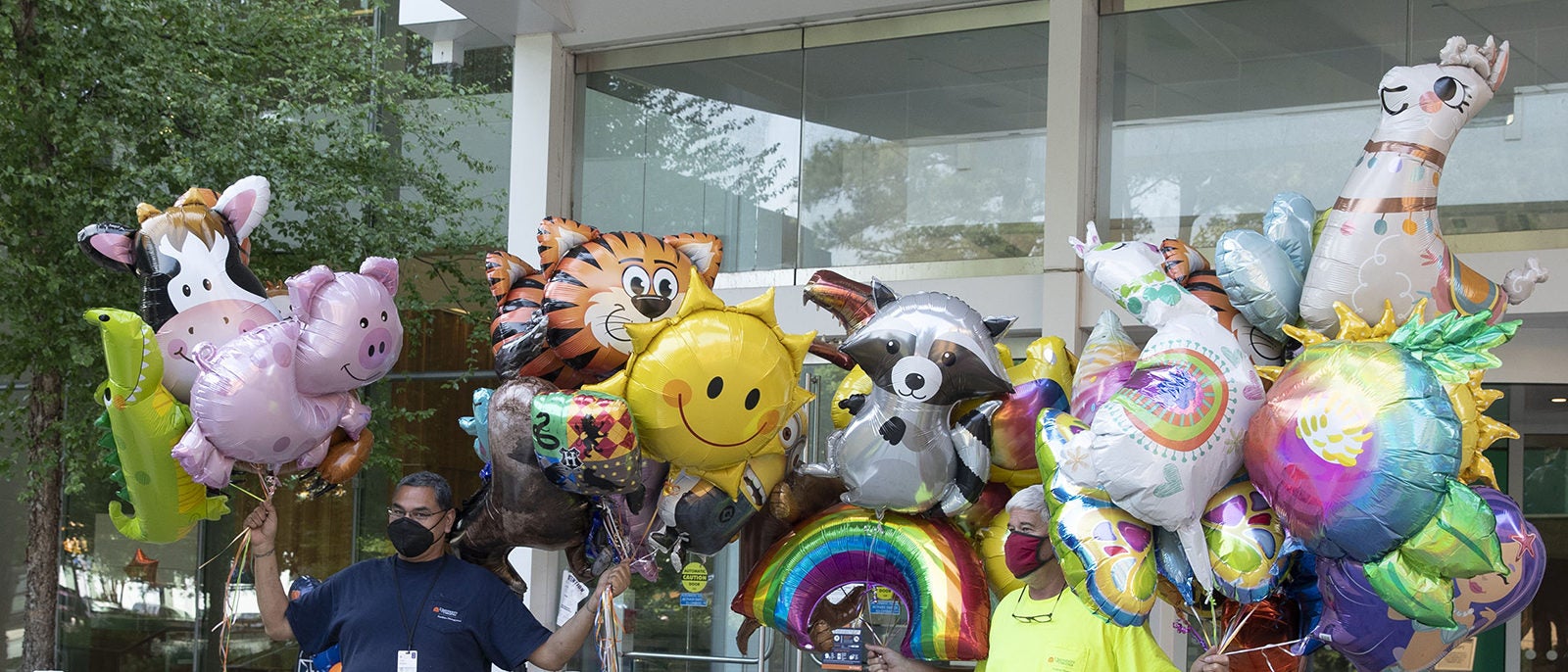 balloons delivered to UVA Children's