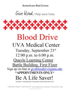 blood drive flier