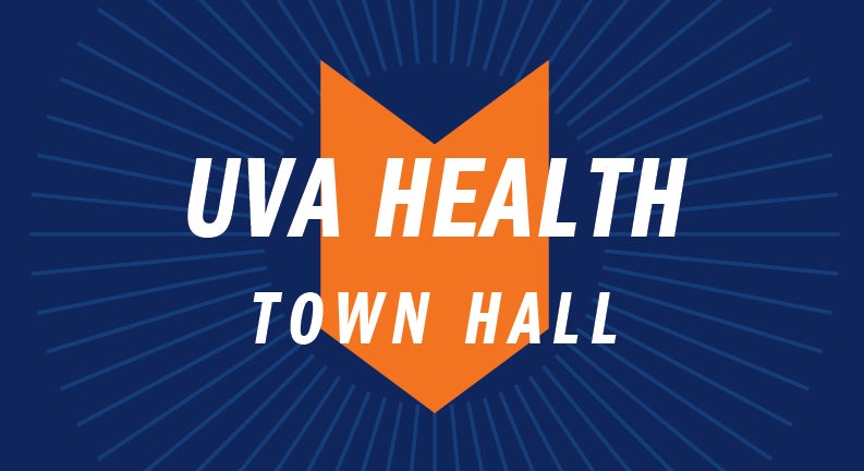 uva health town hall graphic