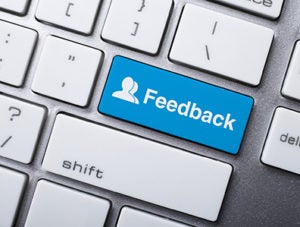 feedback button