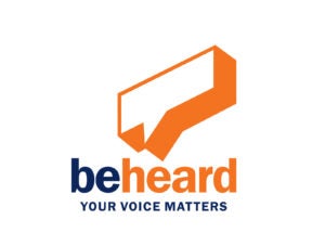 be heard logo