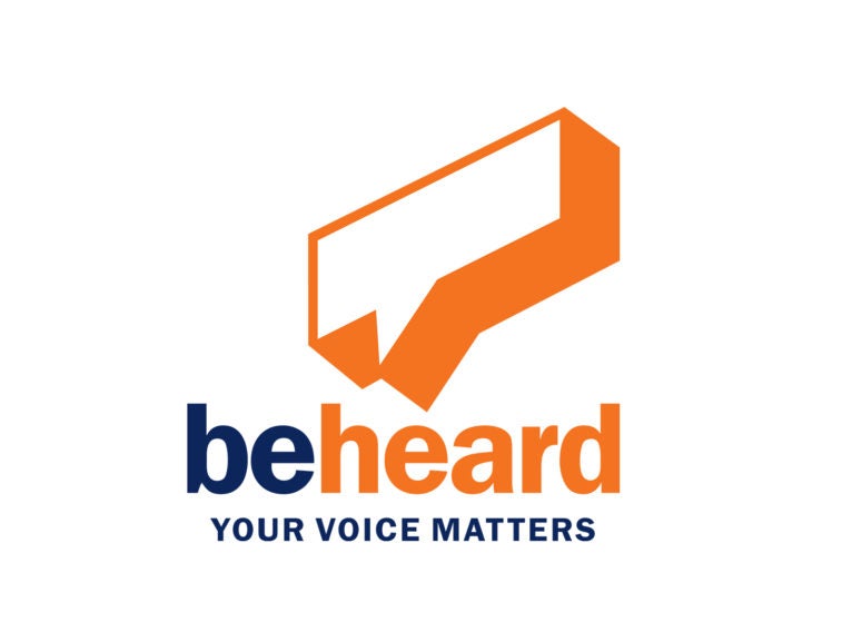 be heard logo