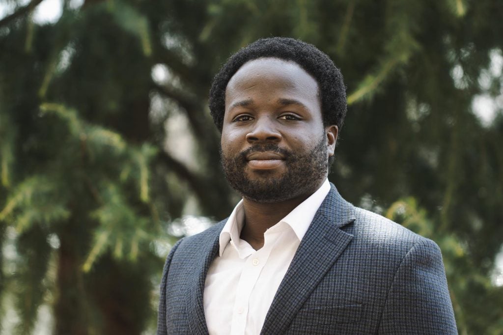 Robert J. Gilliard Jr. is an assistant professor of chemistry in the Colllege and Graduate School of Arts & Sciences. (Photo by Molly Jordan Angevine)