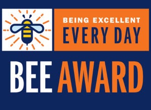 bee award logo