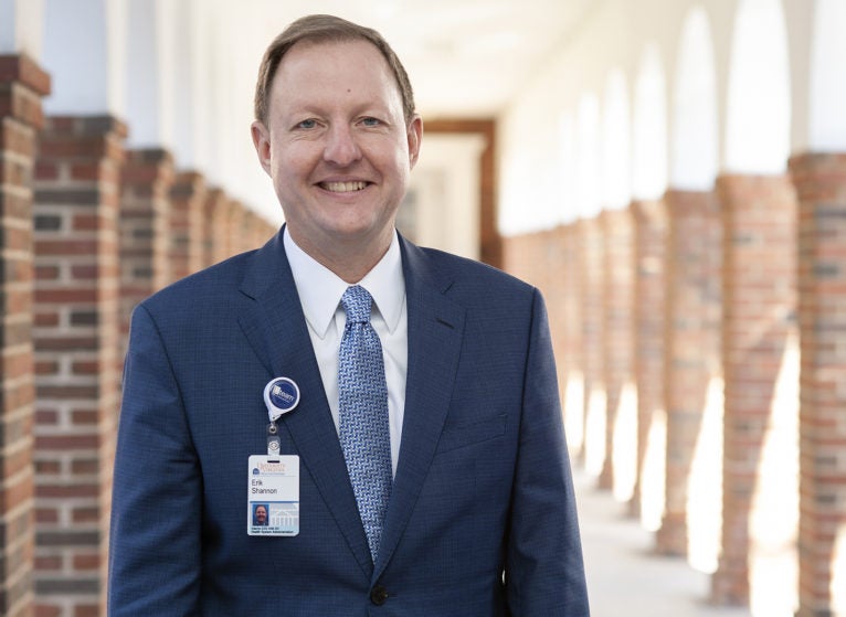 Erik Shannon, CEO of UVA Community Health