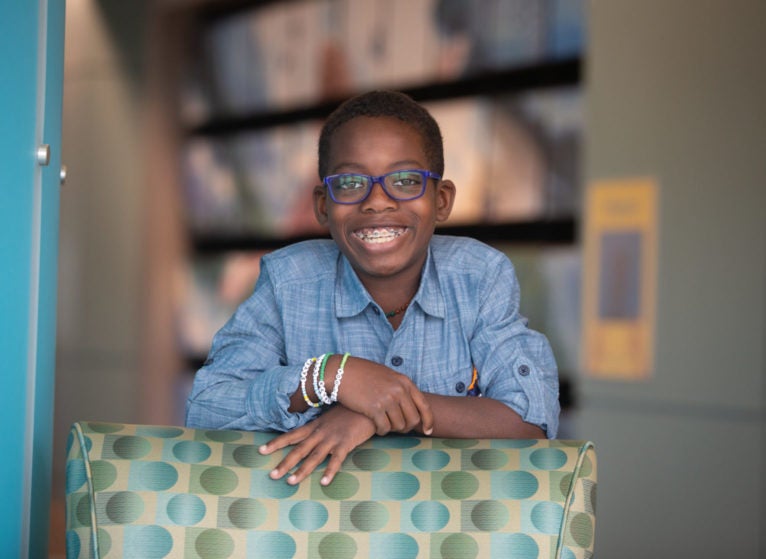 UVA Children's patient Kahmari Riedl will share his story across North America as one of 10 Children’s Miracle Network Hospitals National Champions for 2023.