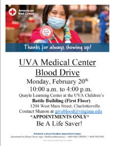 blood drive flyer