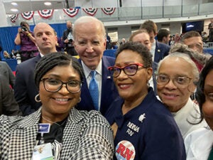 SON team and President Biden