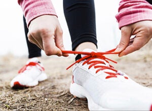 walking shoes