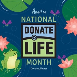 national donate life month