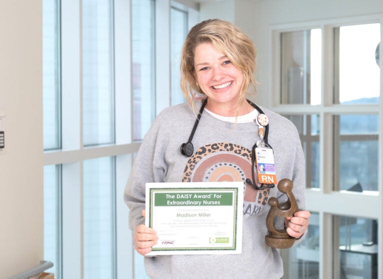 Nurse Madison Miller, DAISY Award