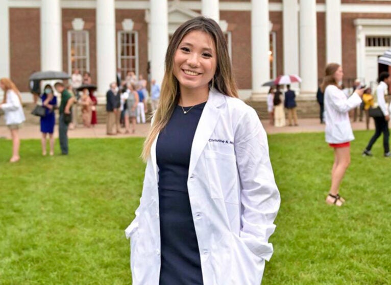 Christine Huynh is a medical student and Community Outreach Director for UVA School of Medicine's Asian Pacific American Medical Student Association (APAMSA).