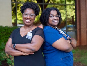 Ann Brown and Kanisha Brown