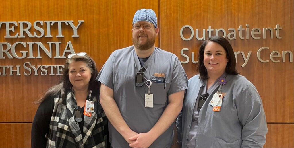 Outpatient Surgery Center team members