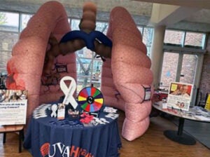 giant inflatable lungs