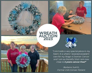 wreath auction