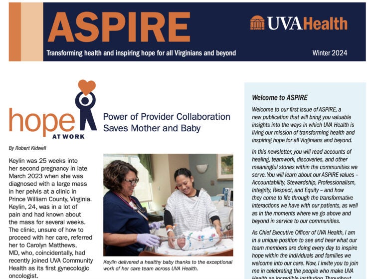 ASPIRE newsletter