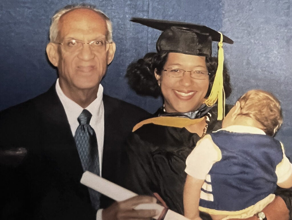 Dr. Laurie Archibald-Pannone, UVA MPH graduation