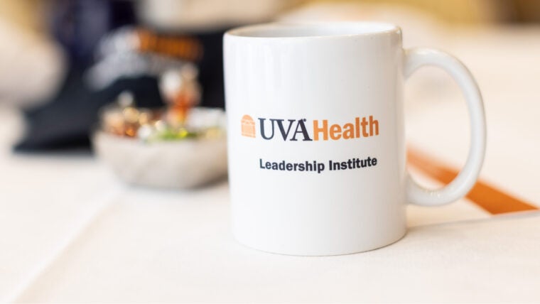 UVA Health Leadership Institute mug