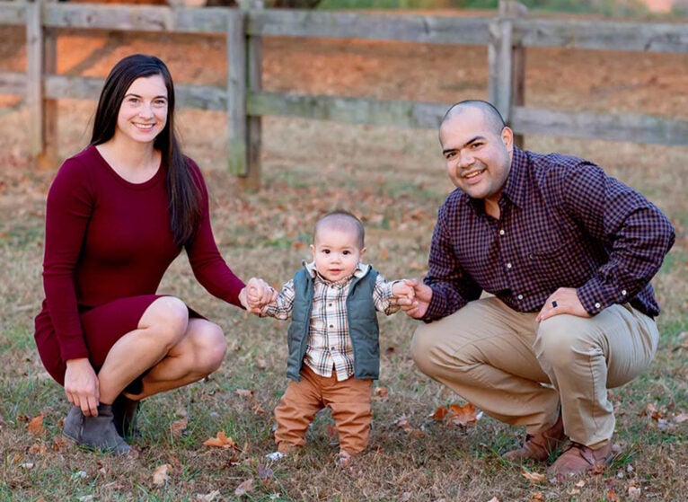 Capt. E.J. Rauch and family