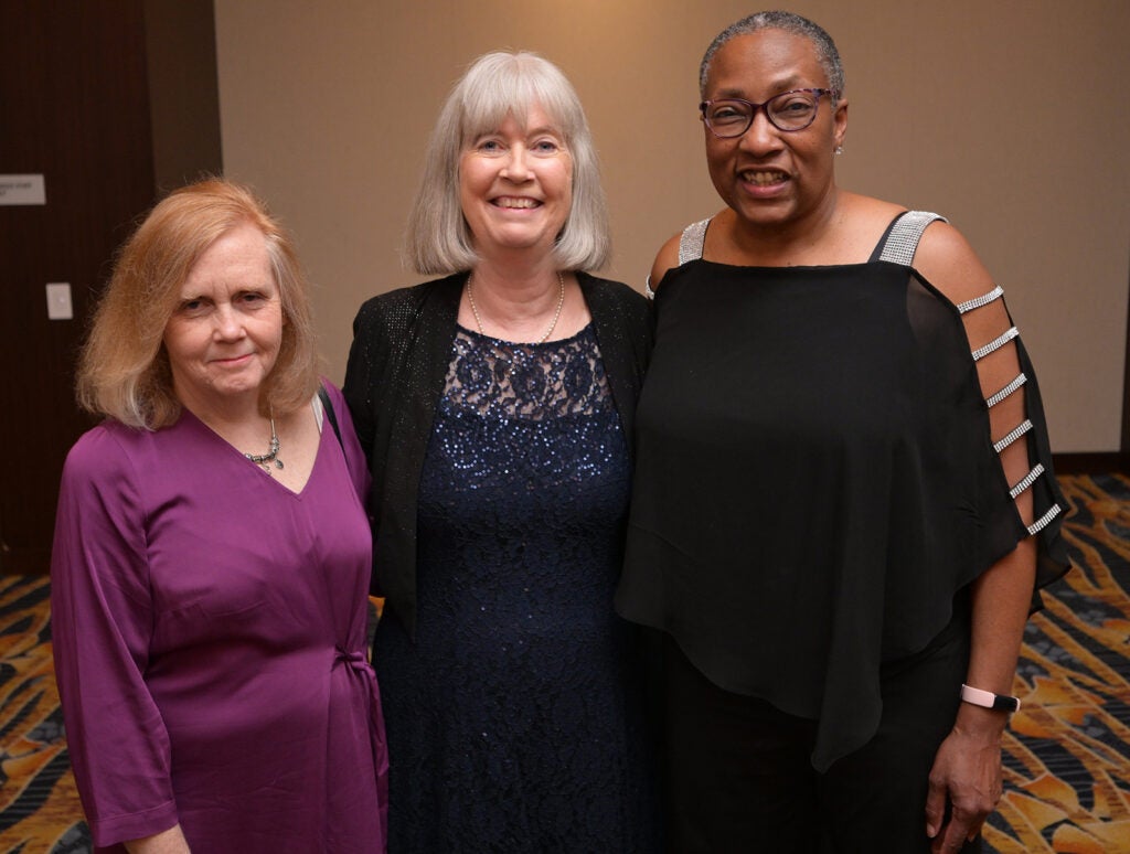 2024 FAAN Induction_Kathy Baker_Dean Marianne Baernholdt_Cathy Campbell