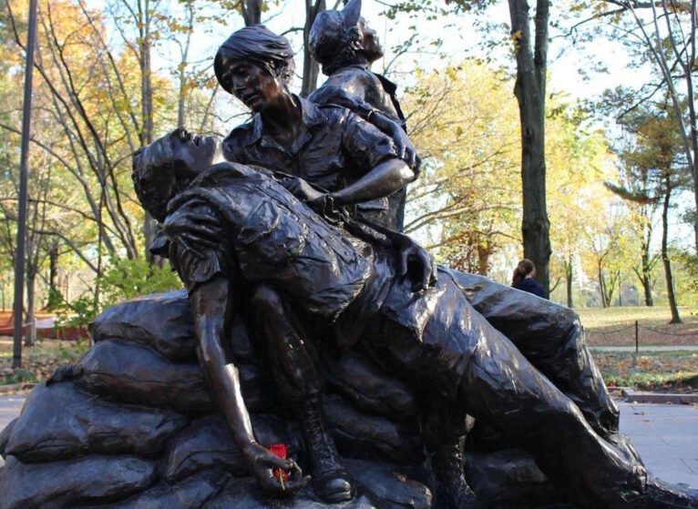 The Vietnam Women's Memorial in Washington, D.C. Courtesy of the National Park Service.