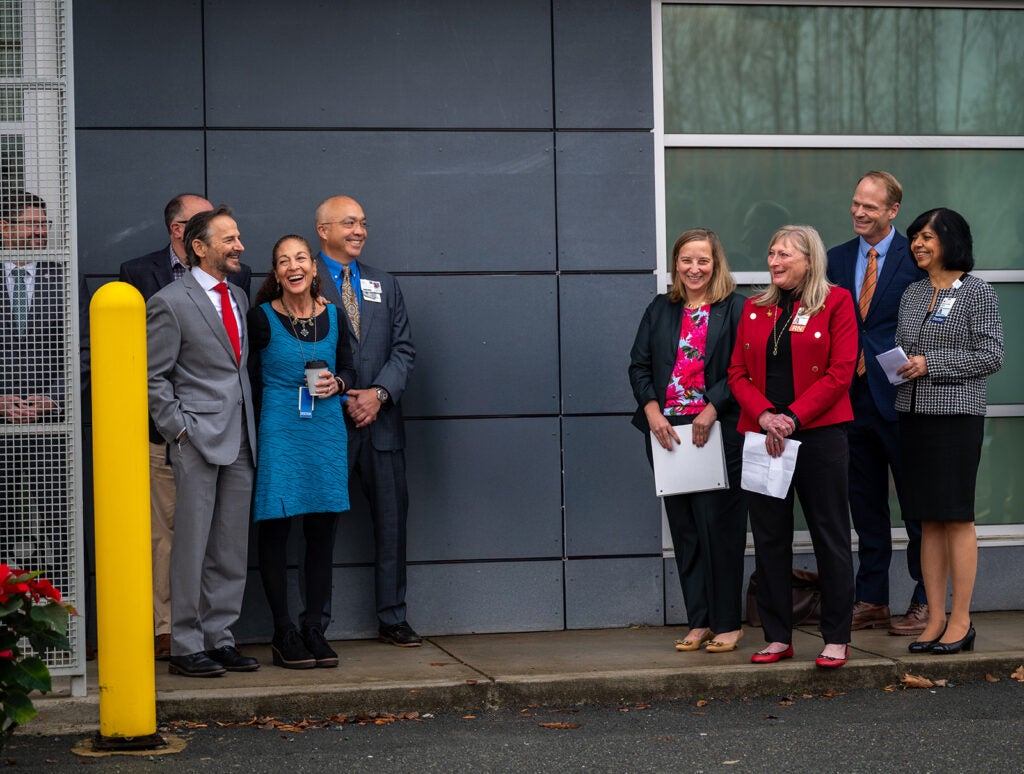 Ribbon Cutting ceremony for new UVA Health Children's Neurodevelopmental & Behavioral Health clinic in Riverside.