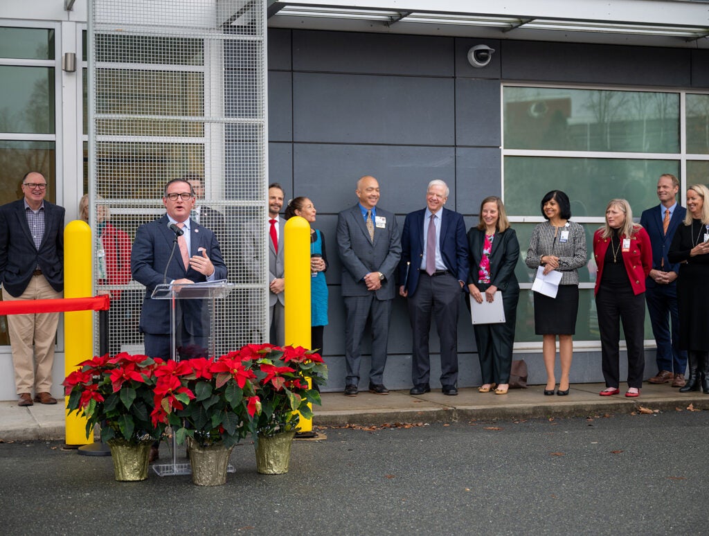 Ribbon Cutting ceremony for new UVA Health Children's Neurodevelopmental & Behavioral Health clinic in Riverside.