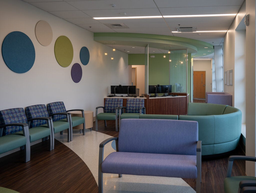 UVA Health Children's Riverside Neurodevelopment & Behavior Health Clinic - Interiors