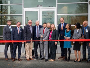 Ribbon Cutting ceremony for new UVA Health Children's Neurodevelopmental & Behavioral Health clinic in Riverside.