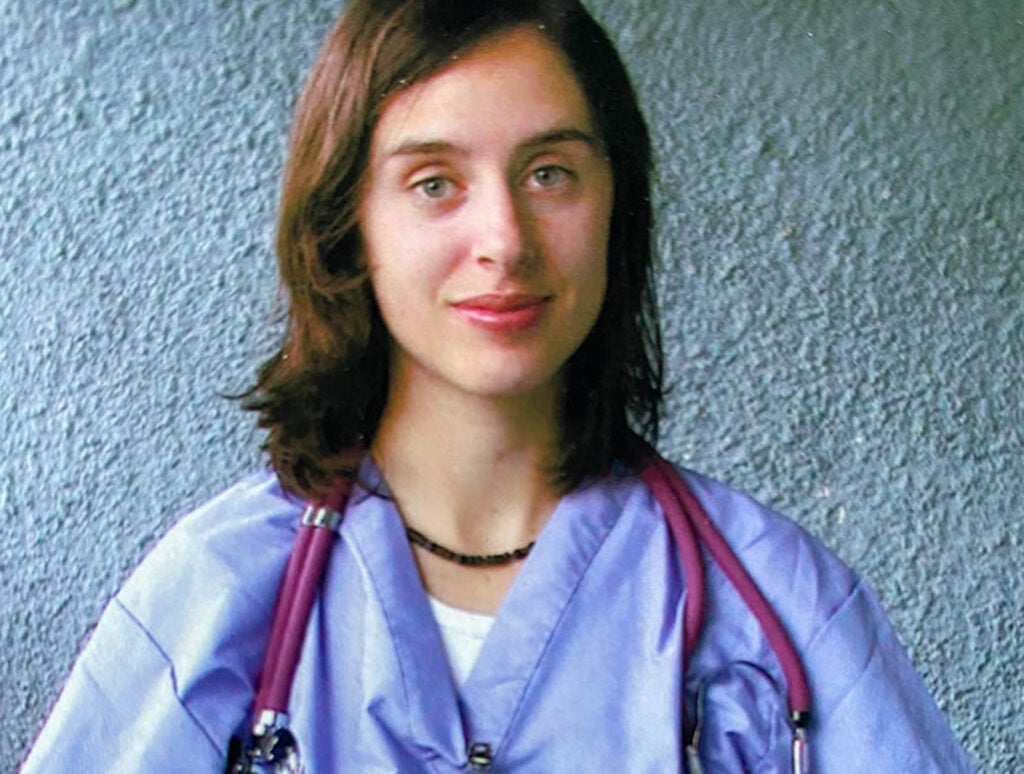 Salidis became a neurology nurse after graduating from PVCC at age 28.