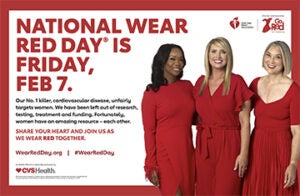 wear red day