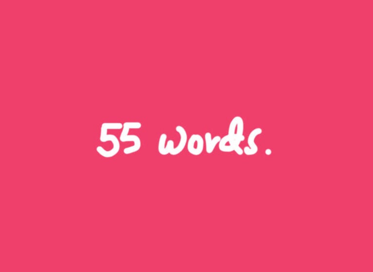 55 words