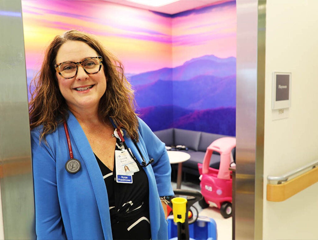 "There’s a saying that nurses eat their young; I want to change that. We support our young, so they can grow to love being nurses as much as we do," said preceptor and NP Christy Murray.