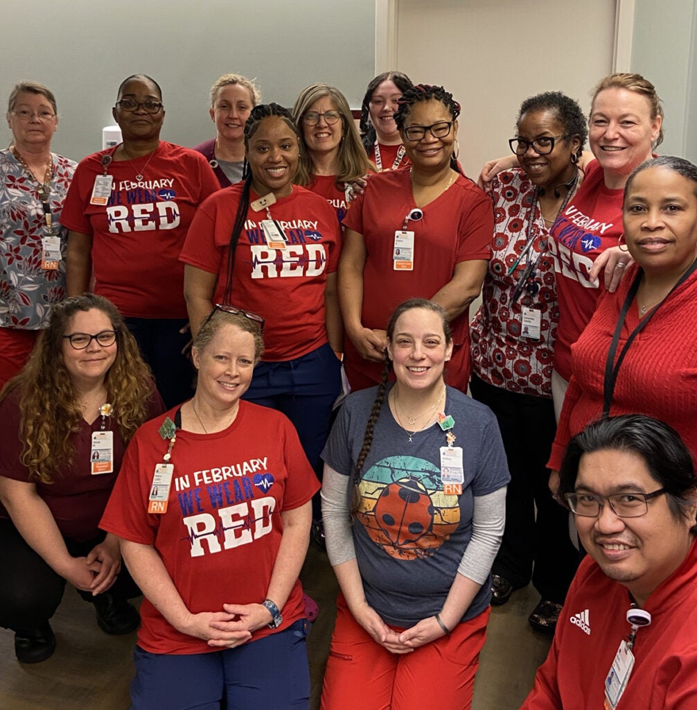 UVA Department of ENT, Clinic and Otolaryngology Staff (T-Shirts made by Christine Booker, CMA).