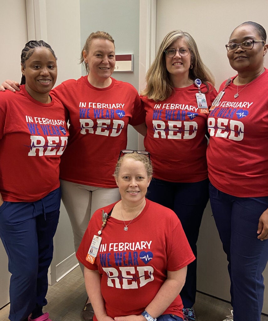 UVA Department of ENT, Clinic and Otolaryngology Staff (T-Shirts made by Christine Booker, CMA).