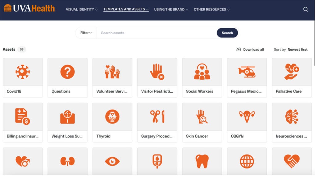 Brand site
