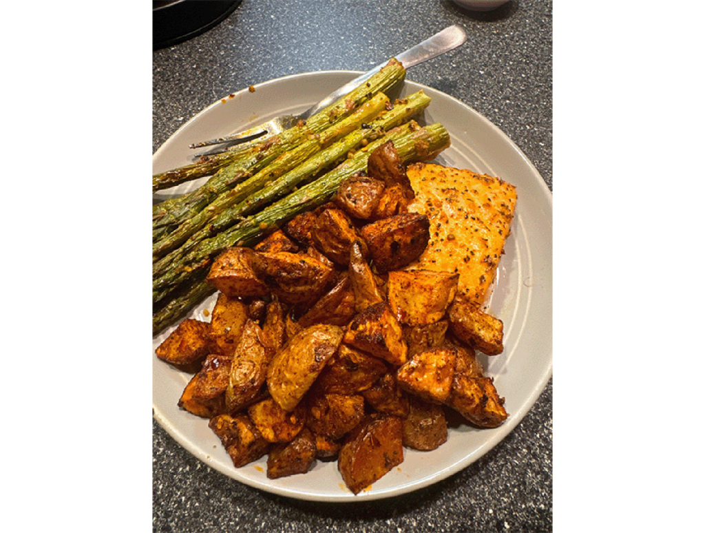 Bui enjoys meal-prepping her own home-cooked meals.