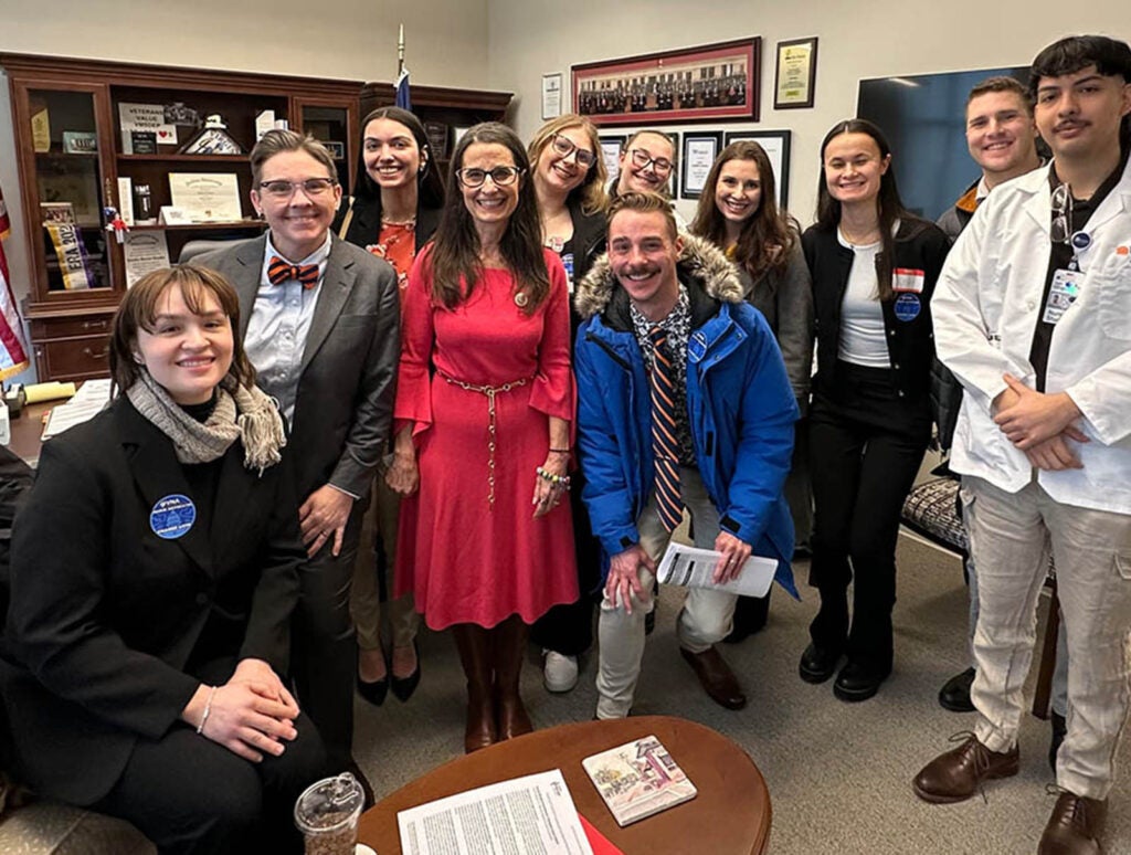 ... and Sen. Jennifer Boysko ...