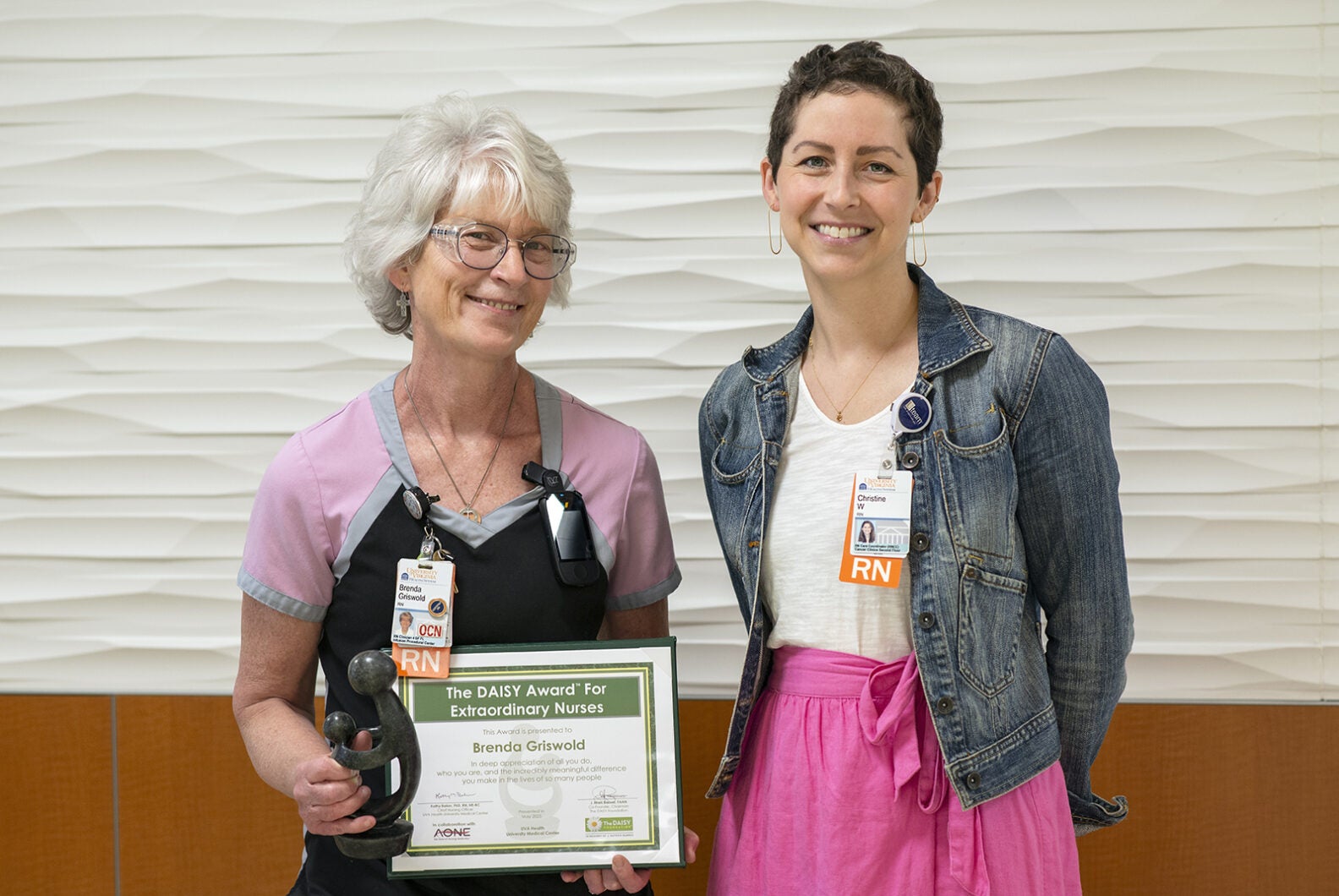 Brenda Griswold_DAISY Award_duo
