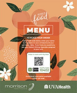 menu Morrisons