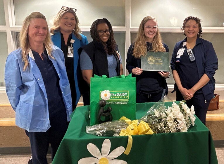 Carlie Gately_DAISY Award_UVA Health Prince Wiliam Medical Center