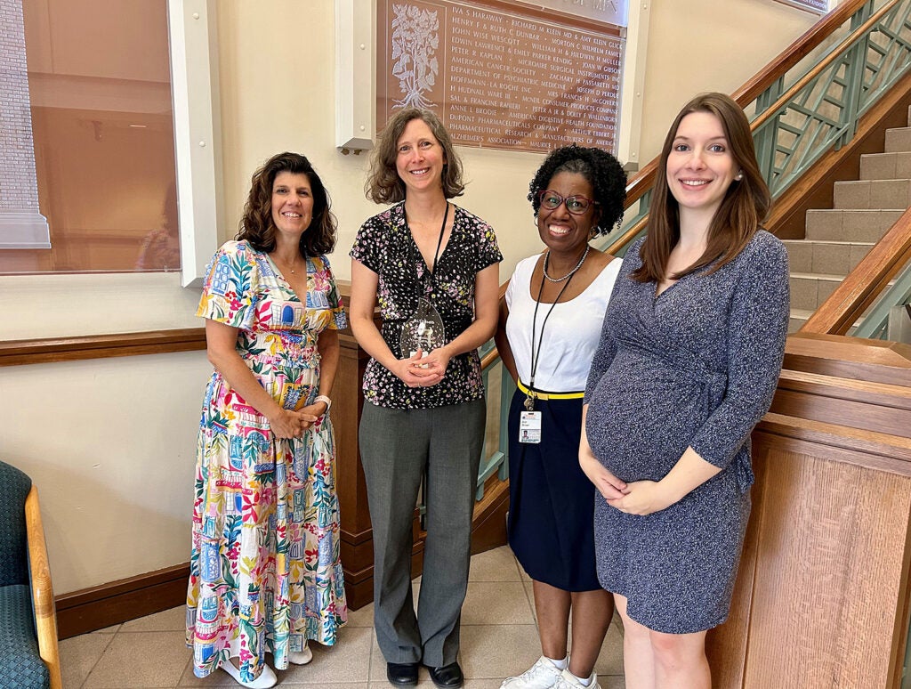(l-r) Kim Bullock, Cara Hanby, Ann Brown, and Taylor Reid.