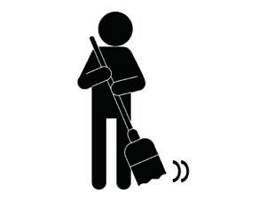 sweeping icon