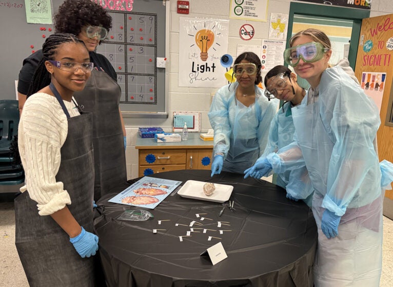 Hope at Work_Gainesville High School lab