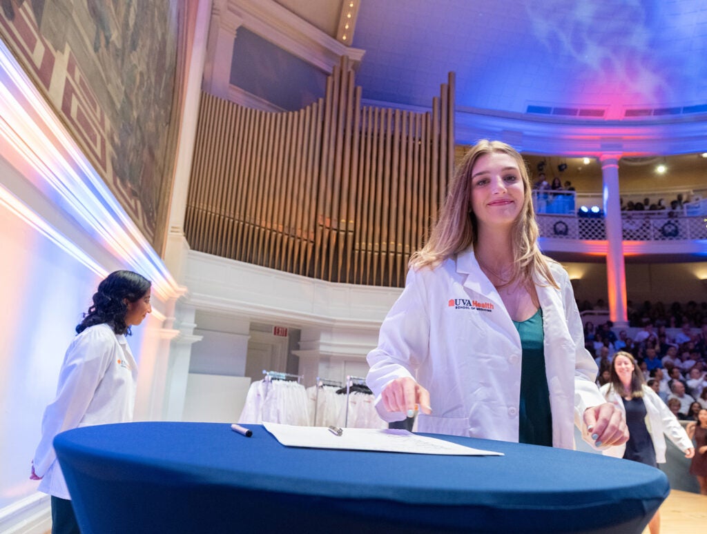 UVA School of Medicine White Coat Ceremony 2025