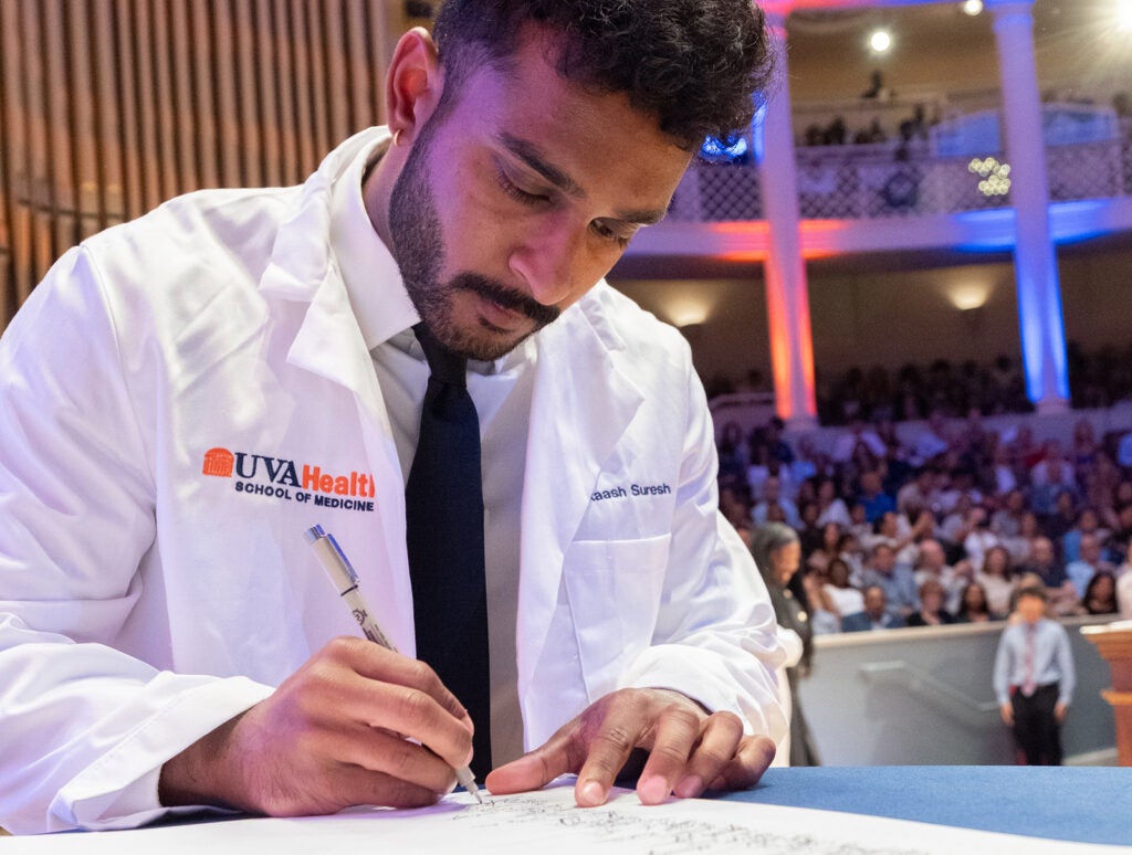 UVA School of Medicine White Coat Ceremony 2025