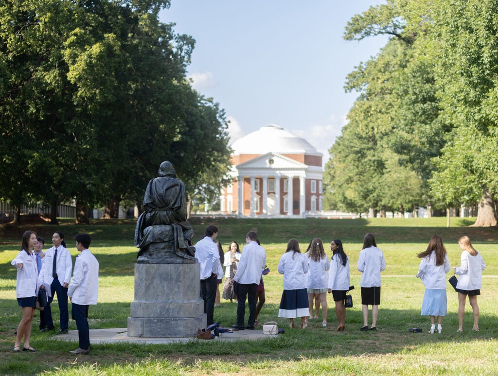 UVA School of Medicine White Coat Ceremony 2025