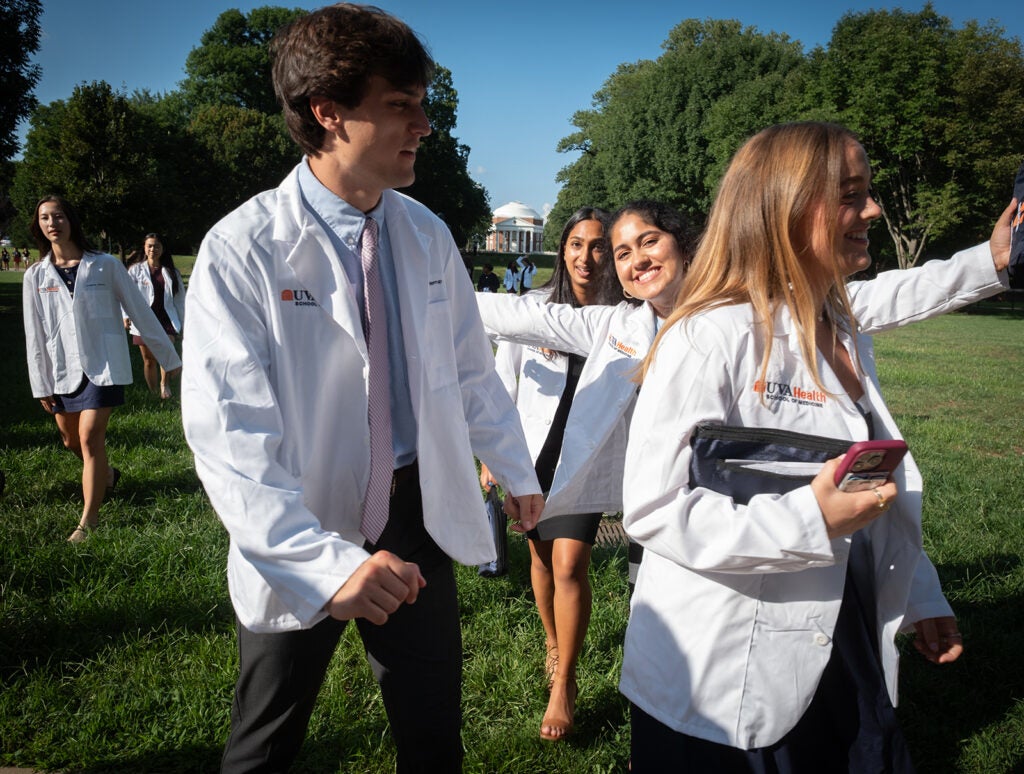 UVA School of Medicine White Coat Ceremony 2025